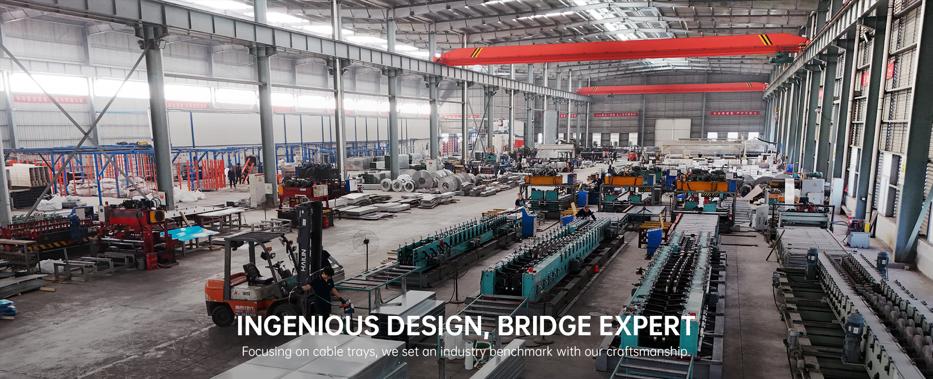 Bandeja de cables de malla