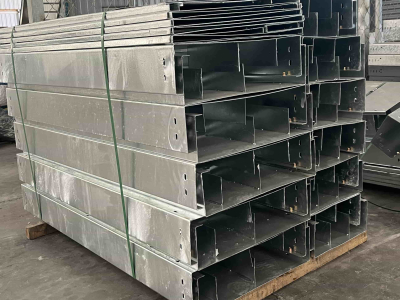 Bandeja para cables galvanizada por inmersión en caliente