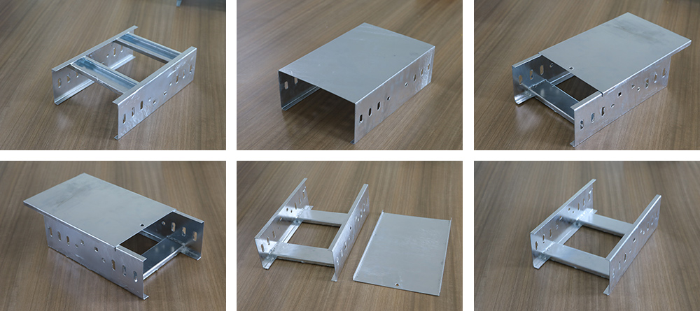 Bandeja portacables de zinc-magnesio-aluminio Bandeja portacables de zinc-magnesio-aluminio